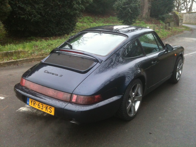 left hand car PORSCHE 911 964 3.6 Carrera